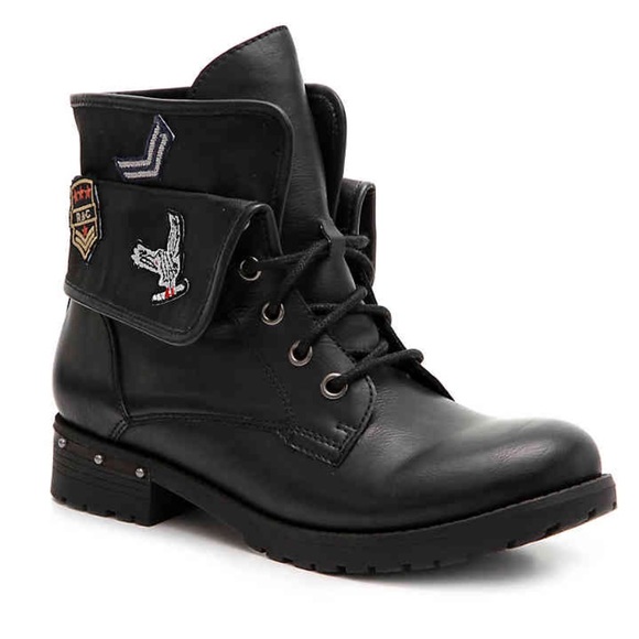 rock and candy black boots